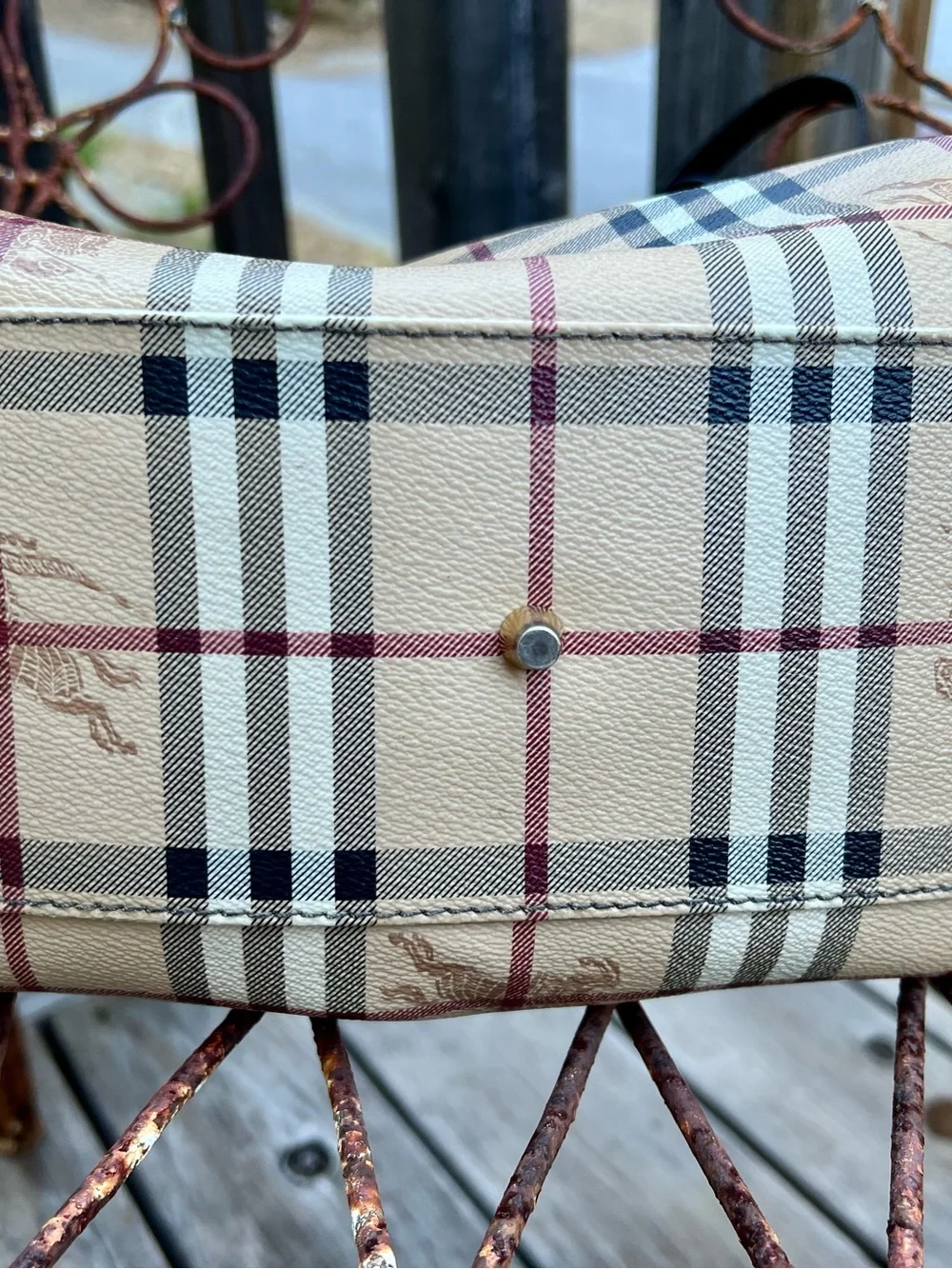 Burberry bag dark